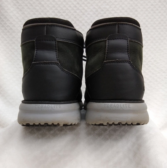 UGG Men's Black Leather Chukka Boots "Union" SZ 13 - Picture 6 of 11